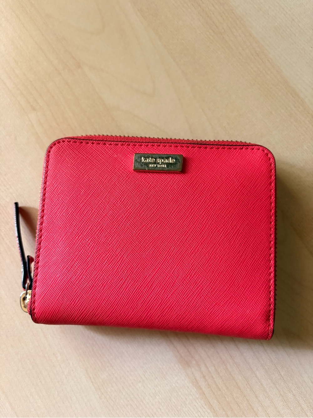 kate spade Hot Pink Zip-Around Wallet